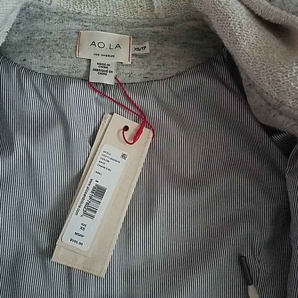 AO.LA 100% Real leather jacket - Picture 4 of 6